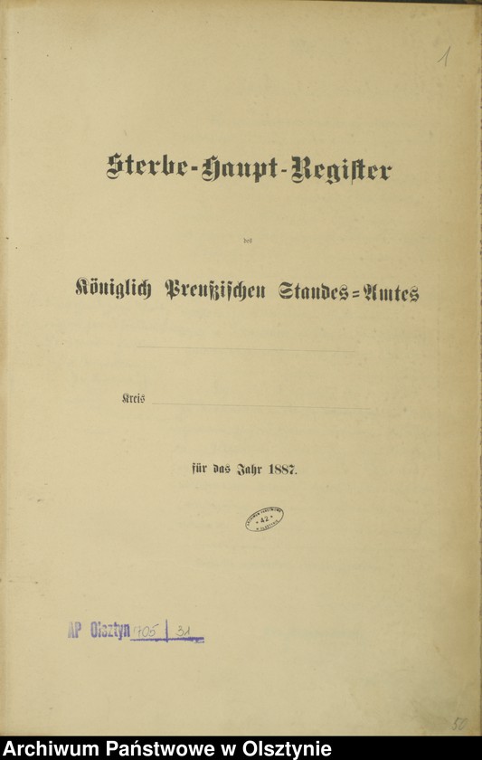 image.from.unit.number "Sterbe-Haupt-Register Tom II,Nr 317 - 332"