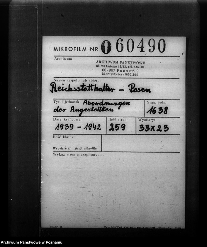 Obraz 2 z jednostki "Abordnungen der Angestellten"