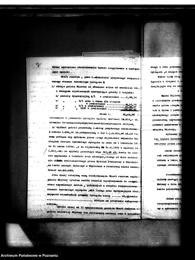 Obraz 11 z jednostki "Rozrachunek rozparcelowanego obszaru dworskiego Dębogóra powiatu szubińskiego"