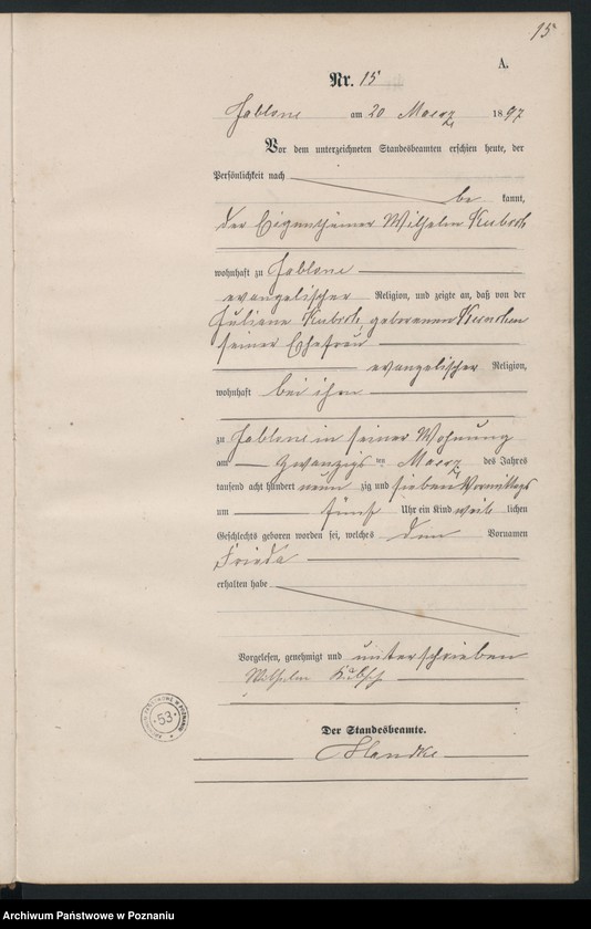 image.from.unit.number "Księga urodzeń"