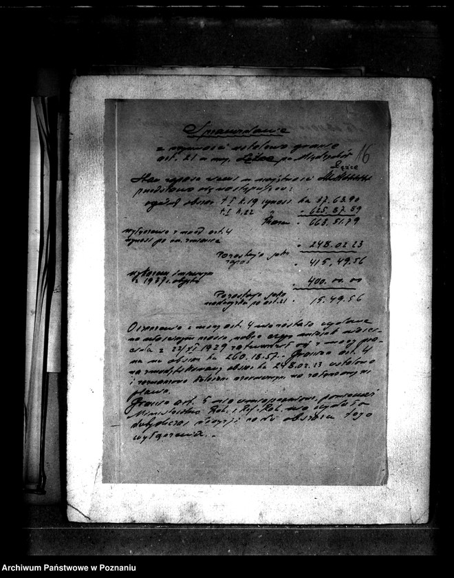 Obraz 20 z jednostki "/Przymusowy wykup majątku Łężce powiatu międzychodzkiego/"