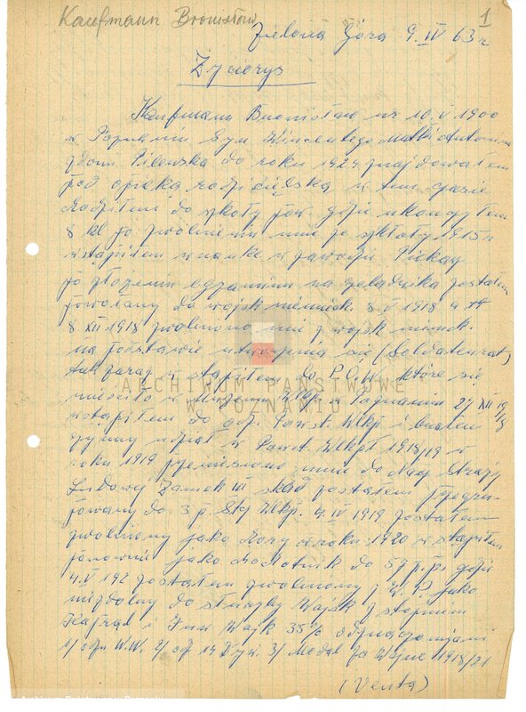 Obraz 12 z jednostki "Życiorysy powstańców wielkopolskich: K - tom lV /Kaufmann Bronisław - Kielanowski Józef/."