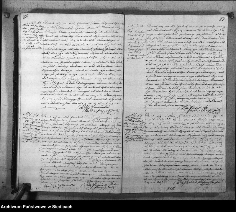 Obraz 16 z jednostki "Akta urodzin, małżeństw, zgonów"