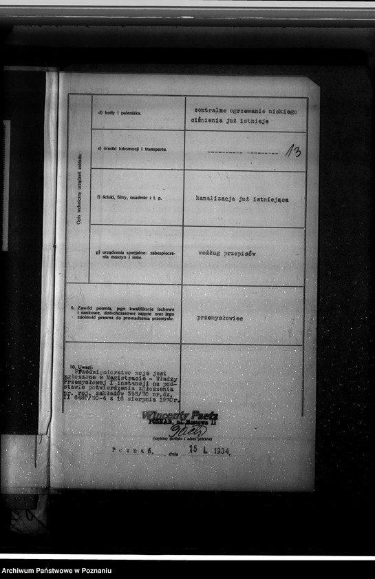 image.from.unit.number "Zatwierdzenie zakładu przemysłowego wytwórni musztardy W. Paetz w Poznaniu"