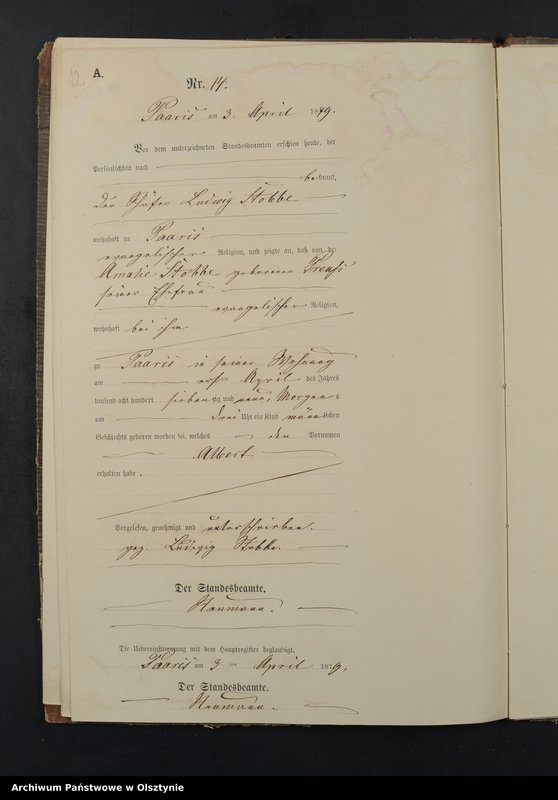 image.from.unit.number "Geburts-Neben-Register Nr 3 - 43"