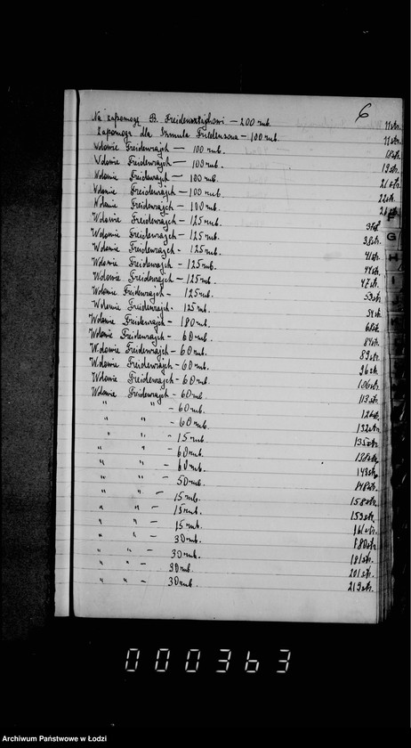 Obraz 10 z jednostki "Skorowidz do księgi protokołów"