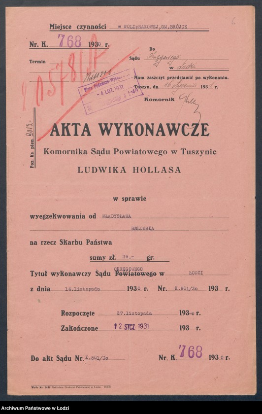 Obraz 8 z jednostki "Władysław Balcerek – sklep rzeźniczy"