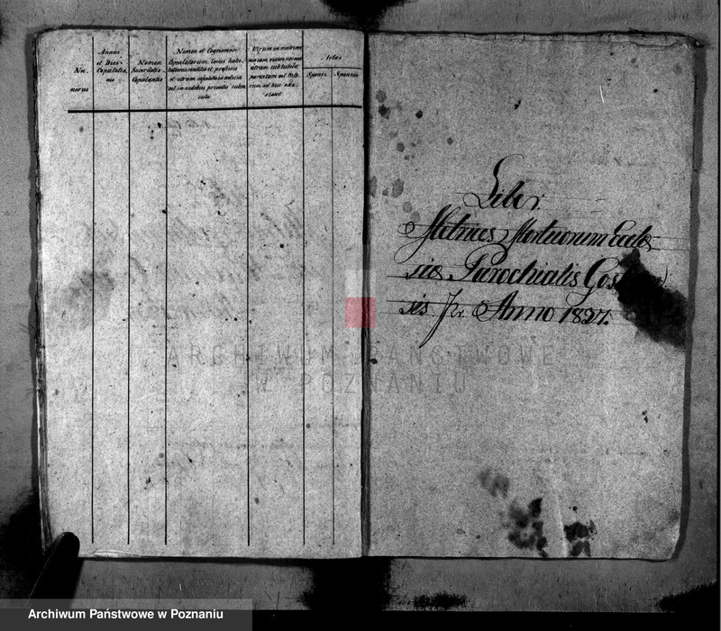image.from.unit.number "Liber baptisatorum, copulatorum, mortuorum"