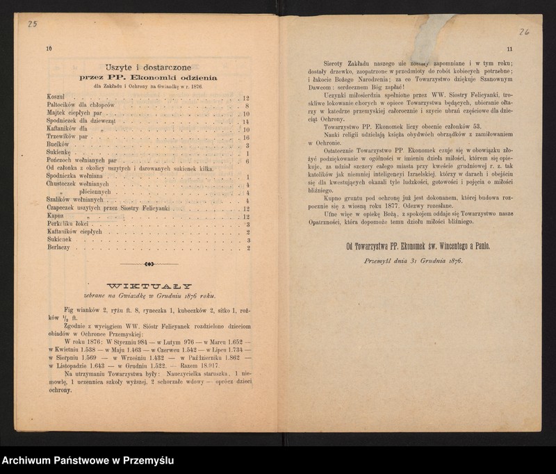 image.from.unit.number "Towarzystwo Pań Miłosierdzia św. Wincentego a Paulo - [statuty, sprawozdania]"