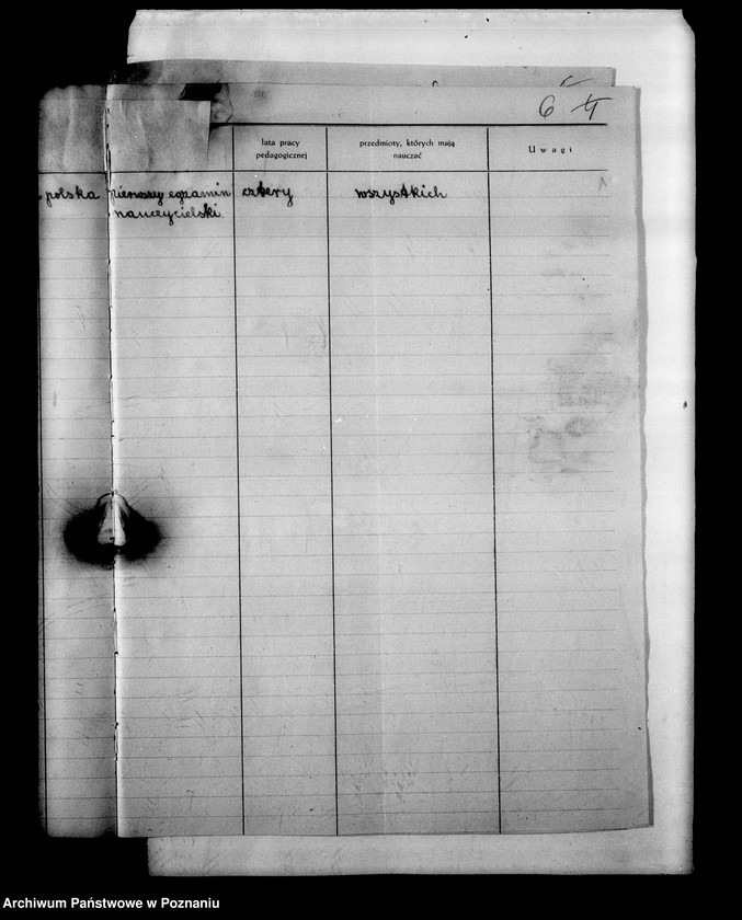 Obraz 10 z jednostki "Prywatna Szkoła Powszechna z niemieckim językiem nauczania Sobótka powiat Ostrów"