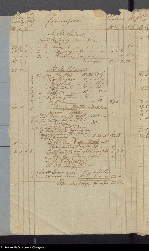 image.from.unit.number "Schwarzsteinsche Kirchspiels Schul-Kassen-Rechnung"