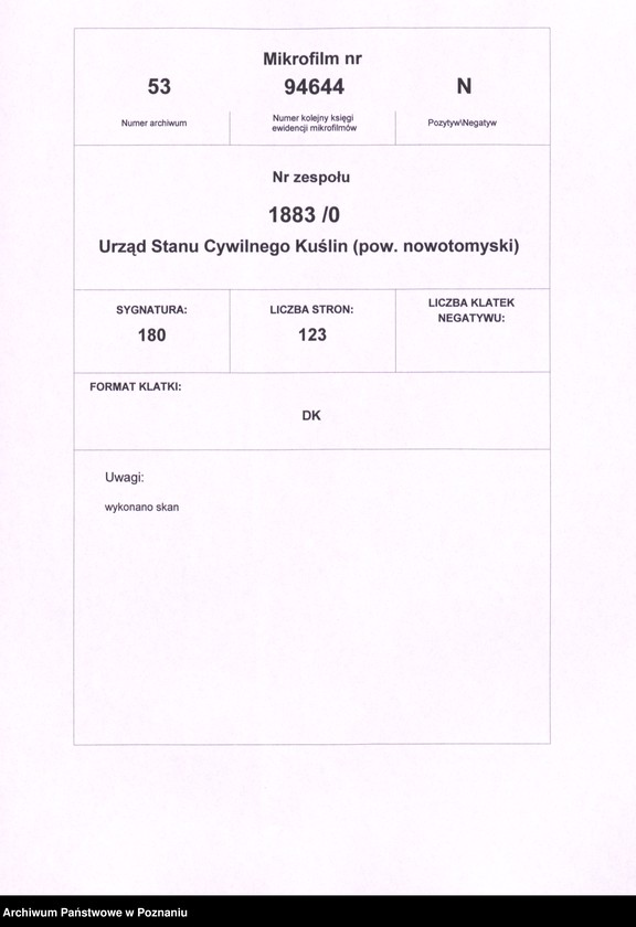 Obraz 2 z jednostki "Sterbe-Haupt-Register"