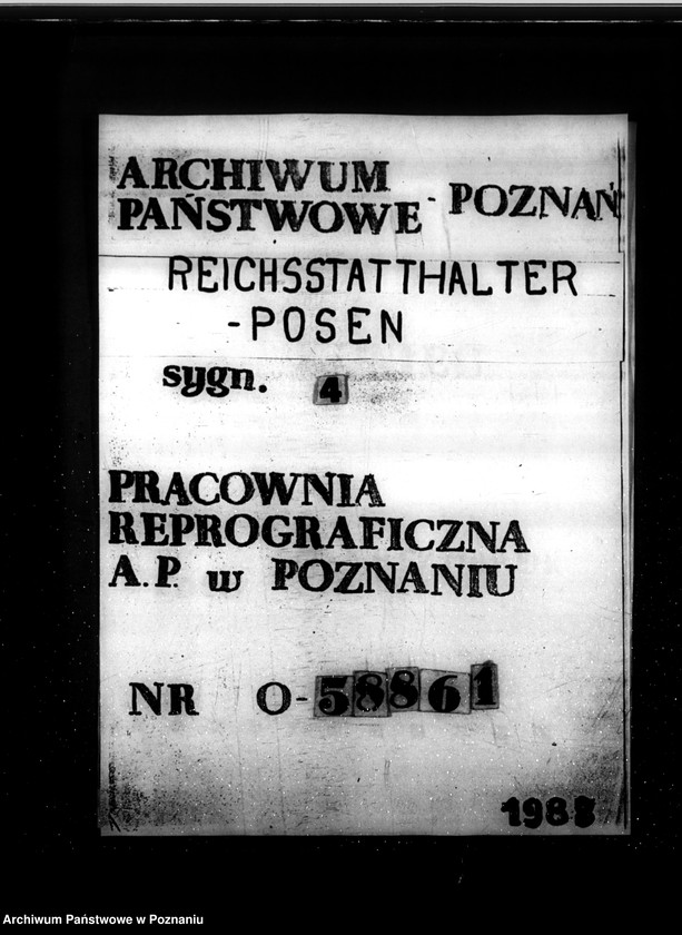 Obraz 1 z jednostki "Okólniki, rozporządzenia"