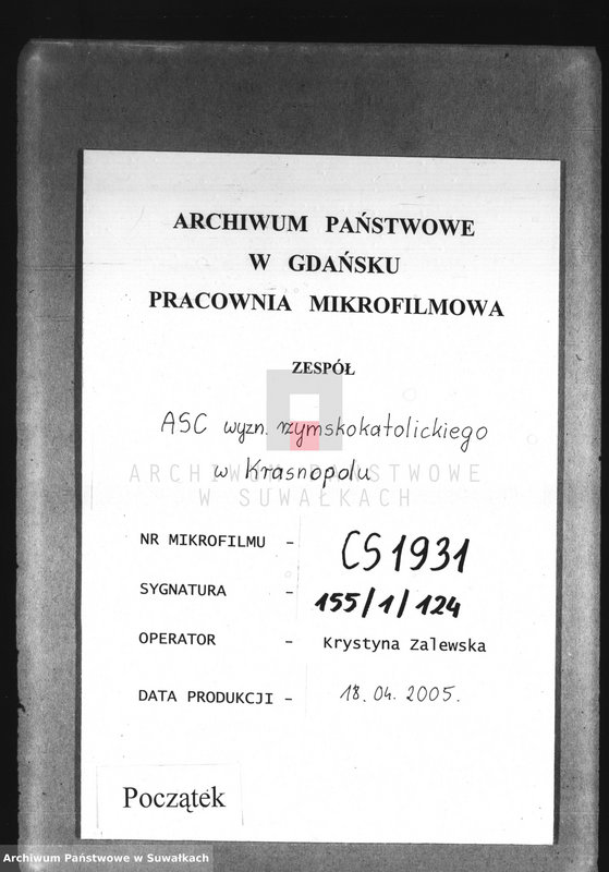 image.from.unit.number "Duplikat o rodivšichsja, brakosočetavšichsja i umeršich Krasnopolskago Rimsko-Katoličeskago Prichoda za 1895 god.."