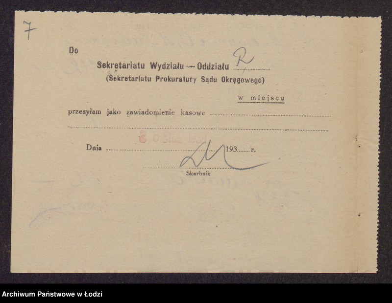 Obraz 9 z jednostki "Hersz Majeranc, Chil Majer Markowicz- wyrób i sprzedaż towarów włókienniczych, kapeluszy damskich i dodatków"