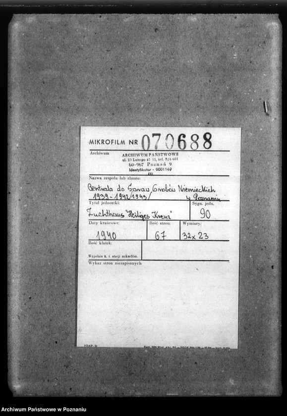 Obraz 2 z jednostki "Zuchthaus "Heiliges Krenz""