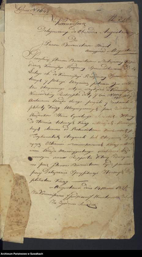 image.from.unit.number "Akta tyczące się urzędników Stanu Cywilnego"