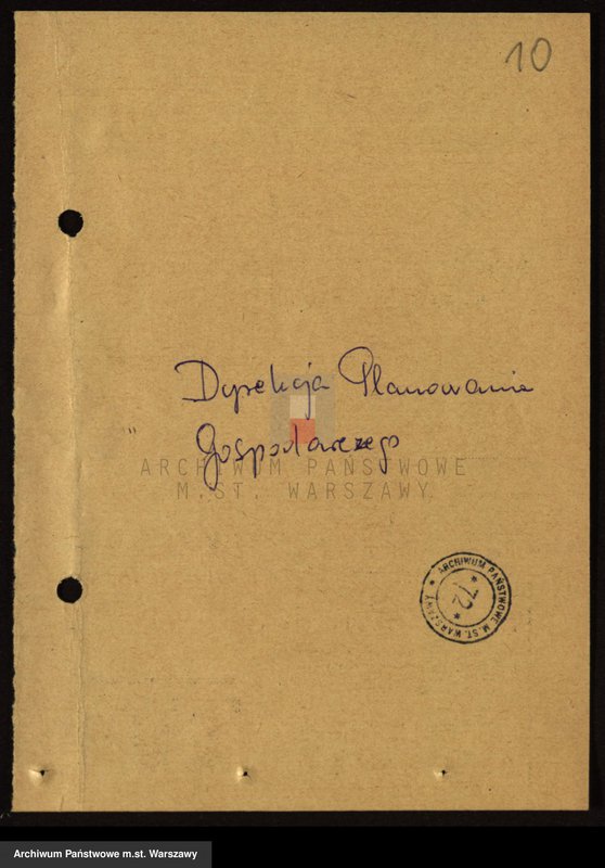 image.from.unit.number "[ Postulaty, projekty różnych wydziałów w zakresie organizacji, programów pracy i spraw organizacyjnych ]"