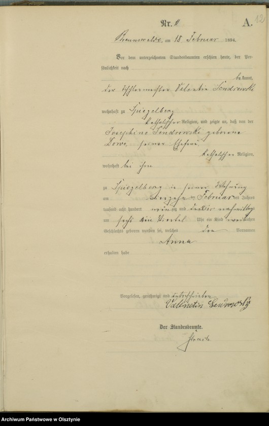 image.from.unit.number "Geburts-Haupt-Register Nr 1 - 103"