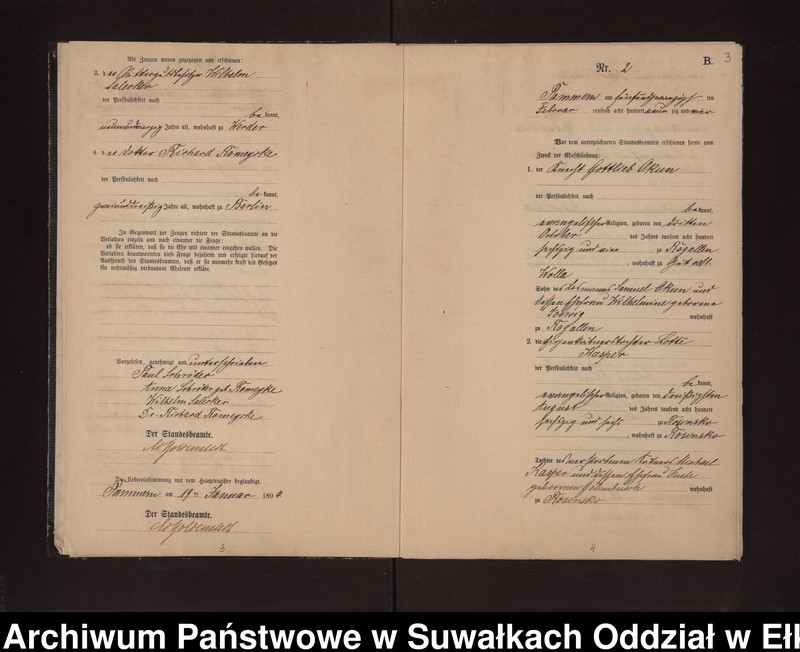 image.from.unit.number "Heiraths-Neben-Register des Preussischen Standes-Amtes Neuhoff Kreis Loetzen"