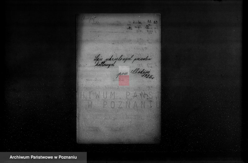 Obraz 16 z jednostki "Spis udzielonych pozwoleń kotłowych powiaty: Bydgoszcz - Krotoszyn"