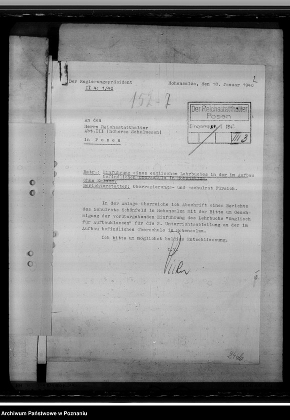 Obraz 6 z jednostki "Oberschule Hohensalza (Inowrocław)"