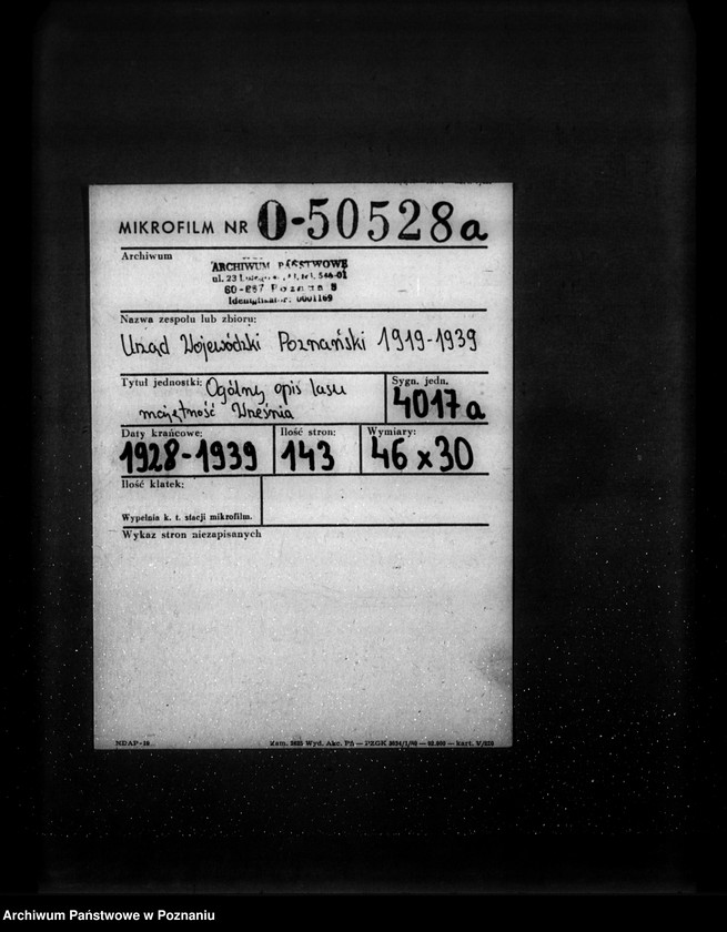 Obraz 2 z jednostki "Ogólny opis lasu majętności Września (plan cięć i plan urządzenia gospodarstwa leśnego)"