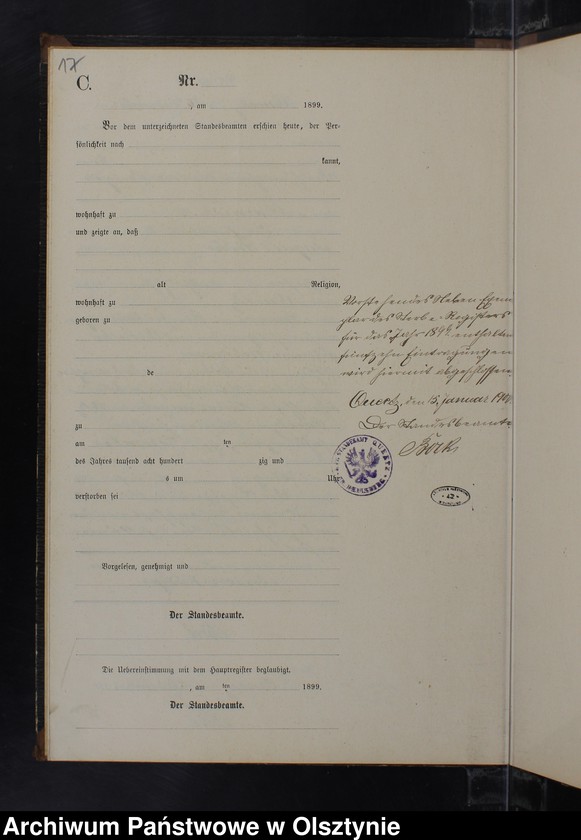image.from.unit.number "Sterbe-Neben-Register Nr 1 - 15"