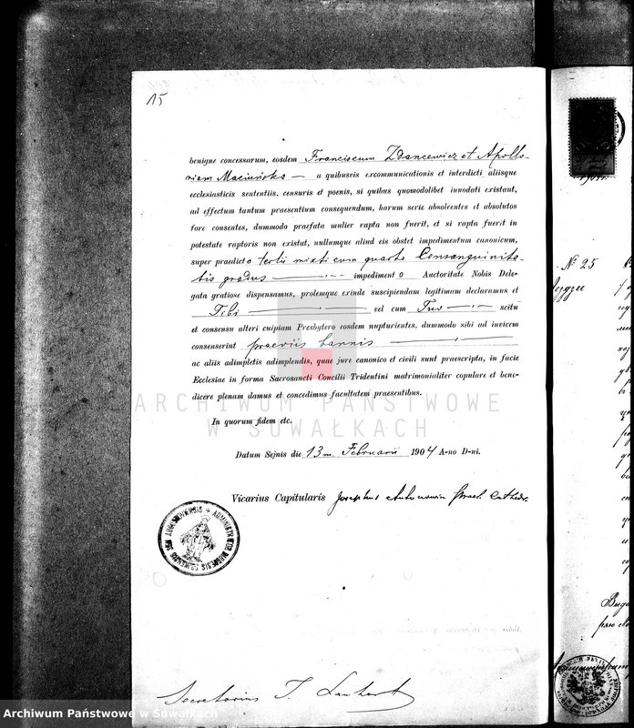 image.from.unit.number "Dokumenty Smoljanskago Rimsko-Katoličeskago Filjalnago prichoda s 1904 goda"