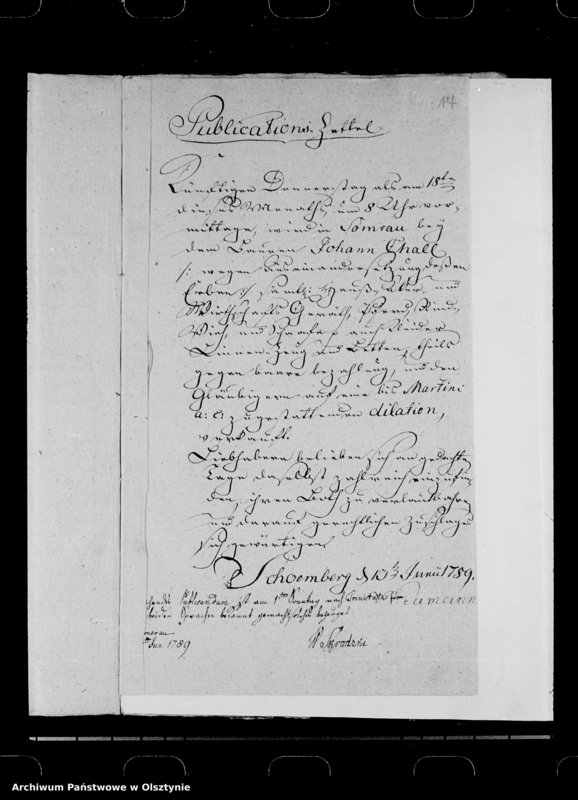 image.from.unit.number "Erbtheilung zwischen Johann Chall und dessen fünf unmündigen Kindern"