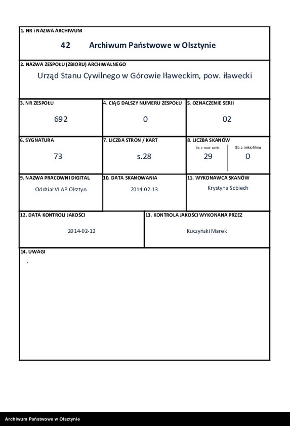 image.from.unit.number "Heiraths-Neben-Register Nr 1 - 13"