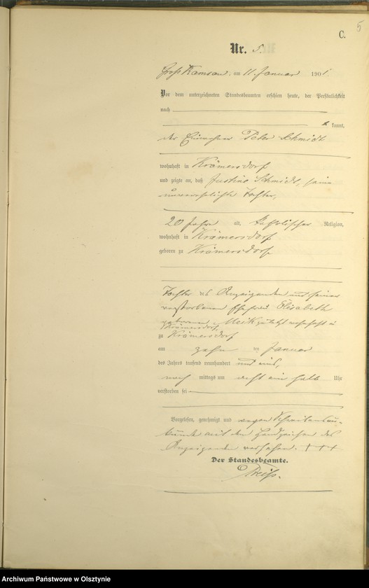 image.from.unit.number "Sterbe-Haupt-Register Nr 1 - 30 i 35 - 49"