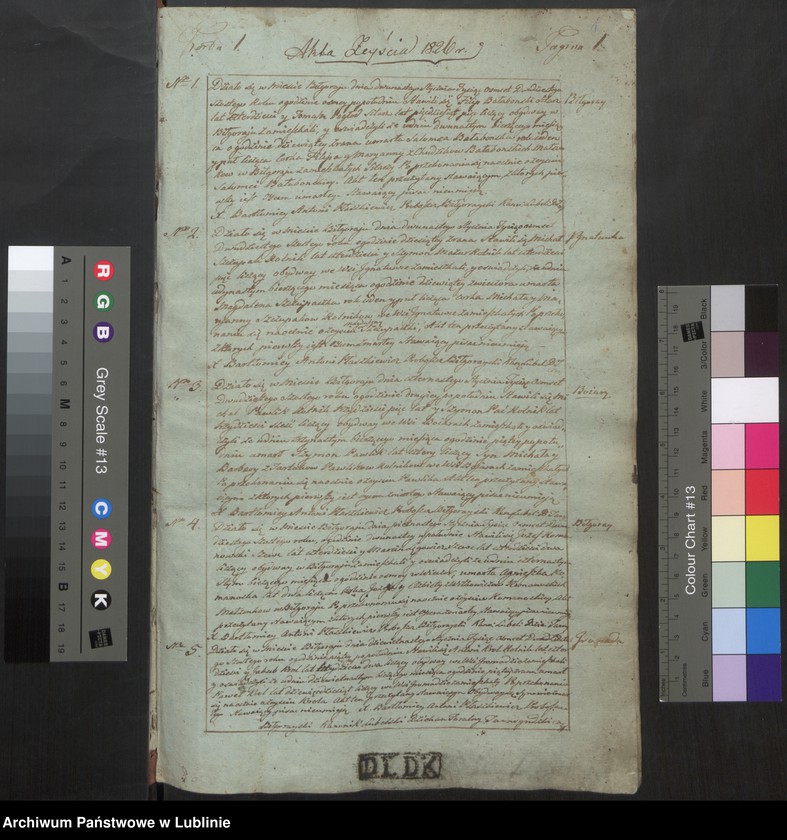 Obraz z jednostki "Księga zgonów"