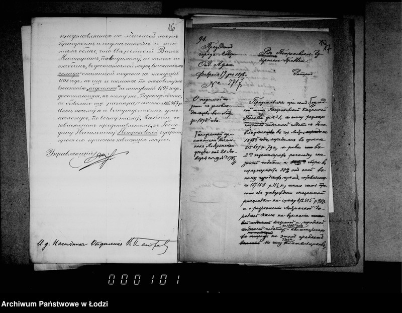 Obraz 14 z jednostki "O raskladkach kazennej i dobavočnoj 50% podymnoj podati za 1898-1899 goda"