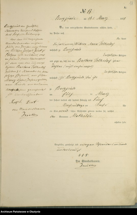 image.from.unit.number "Haupt-Geburts-Register Nr 1 - 80"