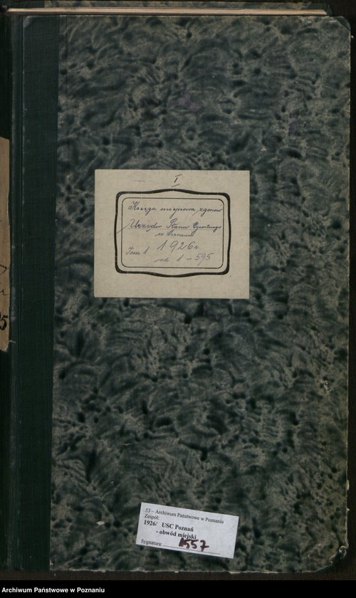 Obraz 2 z jednostki "Księga miejscowa zgonów tom I [Rejestr główny zgonów]"