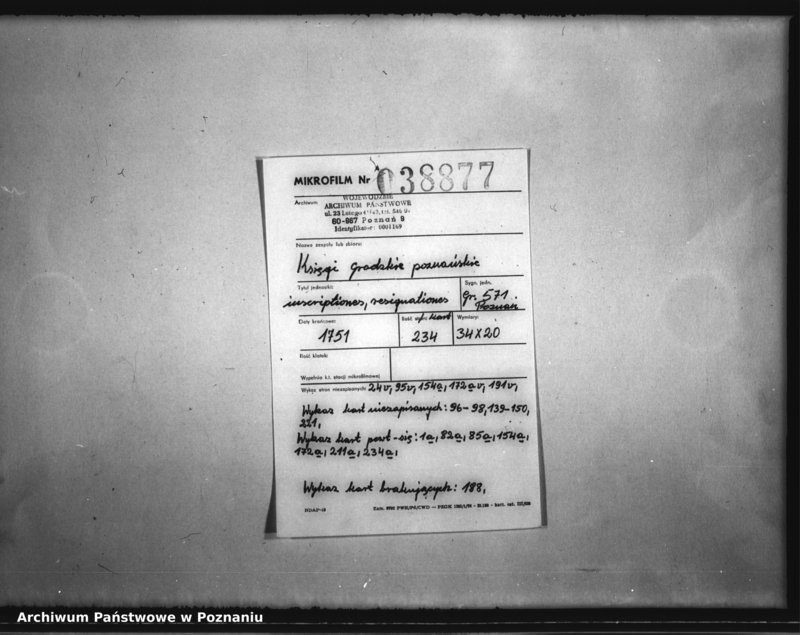 Obraz 2 z jednostki "Inscriptiones, resignationes [protocollon]"