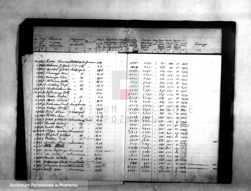 Obraz 10 z jednostki "Zestawienie podań dłużników rentowych o ulgi z art. 16/Dz.U.R.P. poz. 842/34"