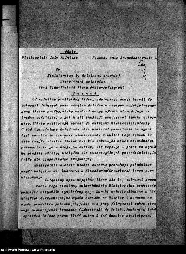 image.from.unit.number "Produkcja cukru i ceny [Cukrownie w Kluczborku]"