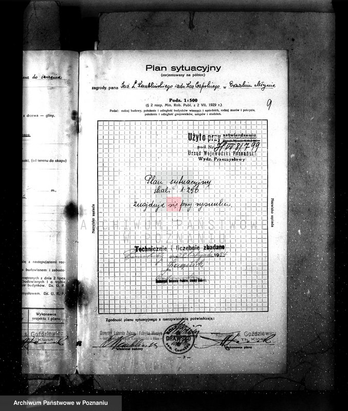 Obraz 13 z jednostki "Zatwierdzenie zakładu przemysłowego Odlewni żelaza i Fabryki Maszyn w Drawskim Młynie"