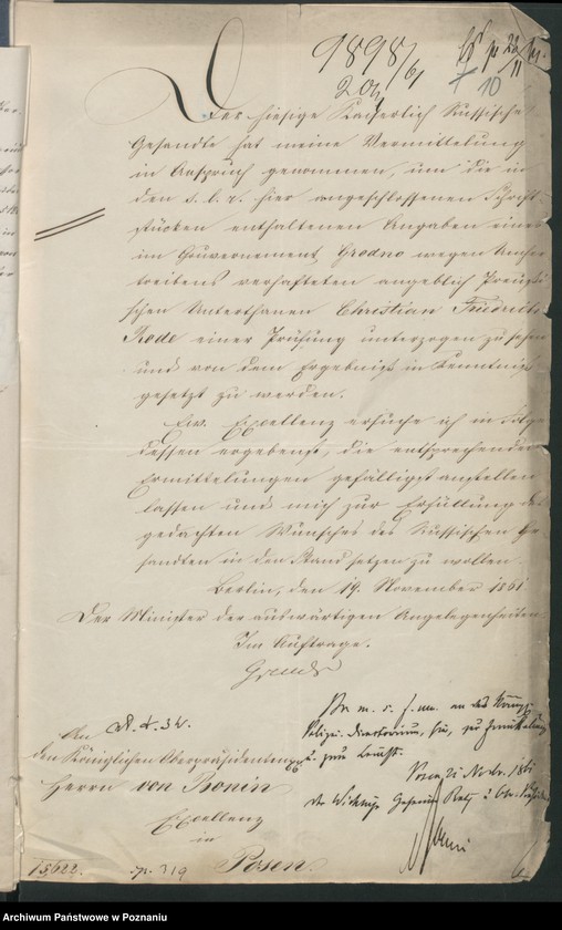 Obraz 13 z jednostki "Das politische Verhalten diesseitiger Untertanen polnischer Zunge."