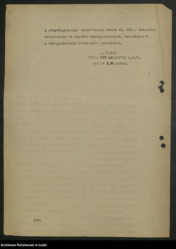 Obraz 5 z jednostki "[Materiały Ignacego Logi - Sowińskiego posła do Krajowej Rady Narodowej i Sejmu Ustawodawczego]"