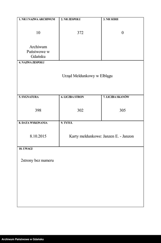 image.from.unit.number "Karty meldunkowe: Janzen E. - Janzon "