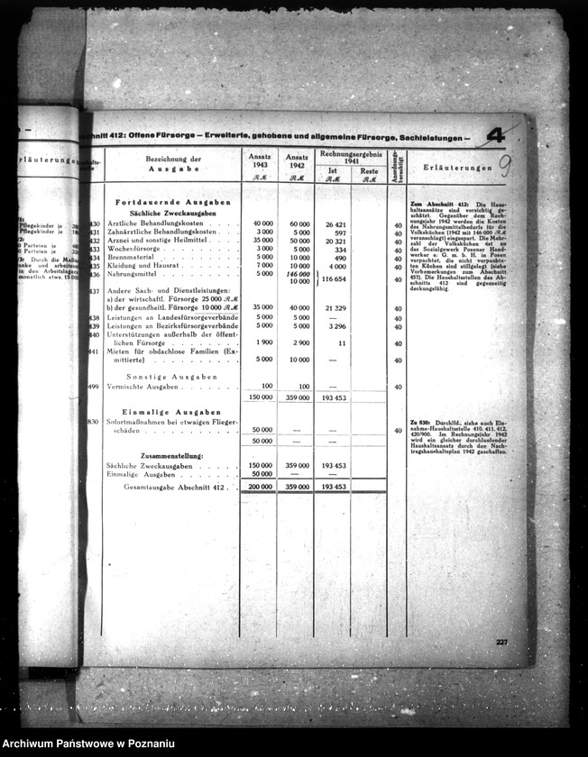 Obraz 19 z jednostki "Haushaltsplan der Stadt Posen"