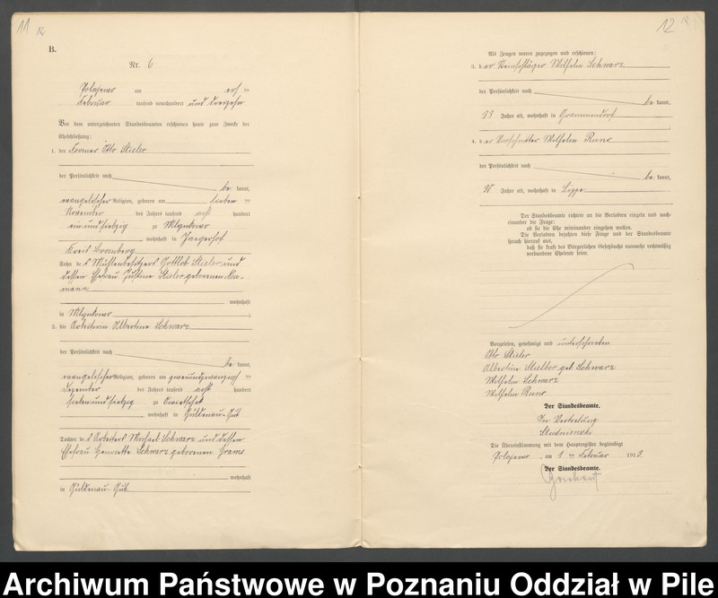 Obraz 9 z jednostki "Księga małżeństw"