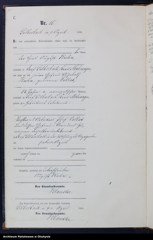 image.from.unit.number "Sterbe-Neben-Register Nr 1 - 47"