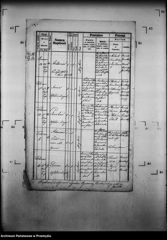 image.from.unit.number "[Kopie ksiąg metrykalnych parafii Jaworki z filiami Biała Woda, Czarna Woda (dekanat Muszyna)]"