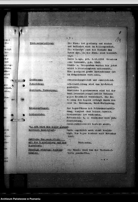 Obraz 19 z jednostki "Amtsätrztliche Überwachung der K. L. V. - und Landdienstalager, Hitlerjungendlager"