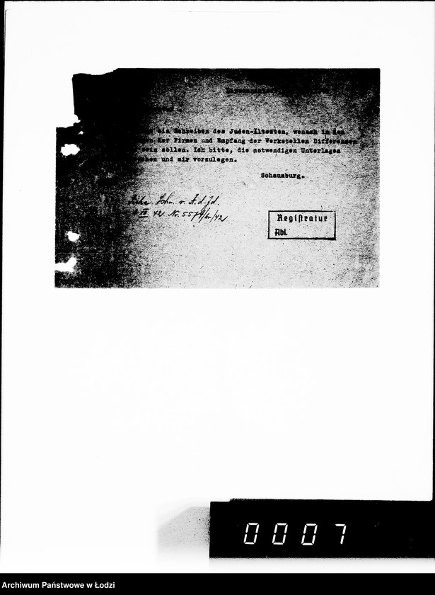 Obraz 5 z jednostki "Anordnungen, Umläufe und Schriftwechsel im Hause."