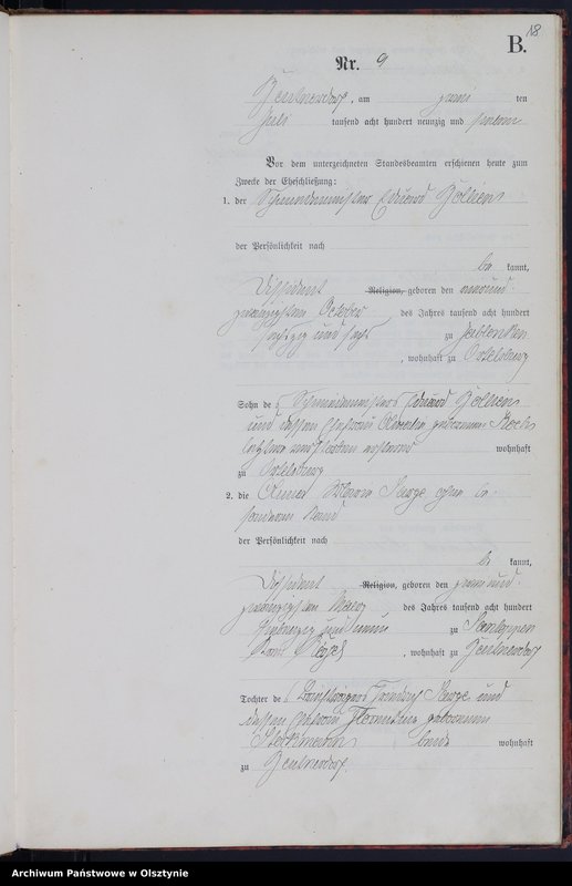 image.from.unit.number "Heirath-Haupt-Register Nr 1 - 30"